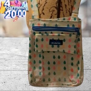 KAVU crossbody teardrop design cotton bag
